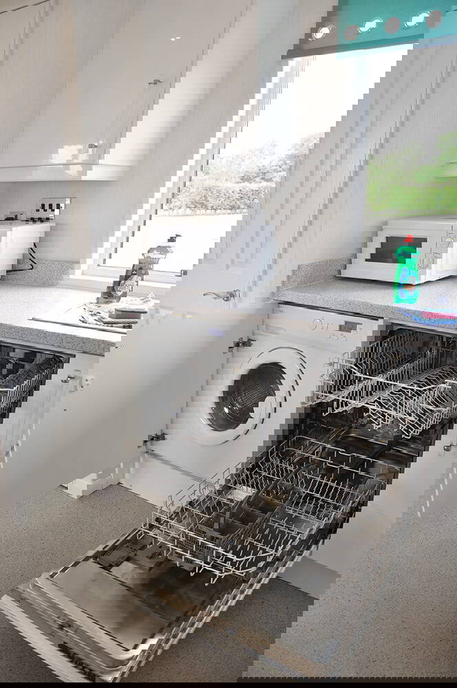 Full compliment of domestic appliances