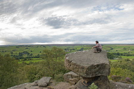 Brimham Rocks in North Yorkshire - a great example of free days out in Yorkshire