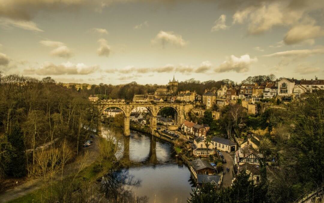 cloudy day, Looking over to Yorkshire, it's been horizon to…