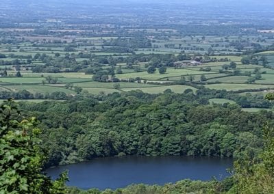 views in North Yorkshire Lake Gormire